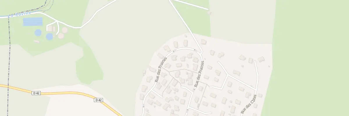 Plan du 208 Rue des Prairies à Montmain