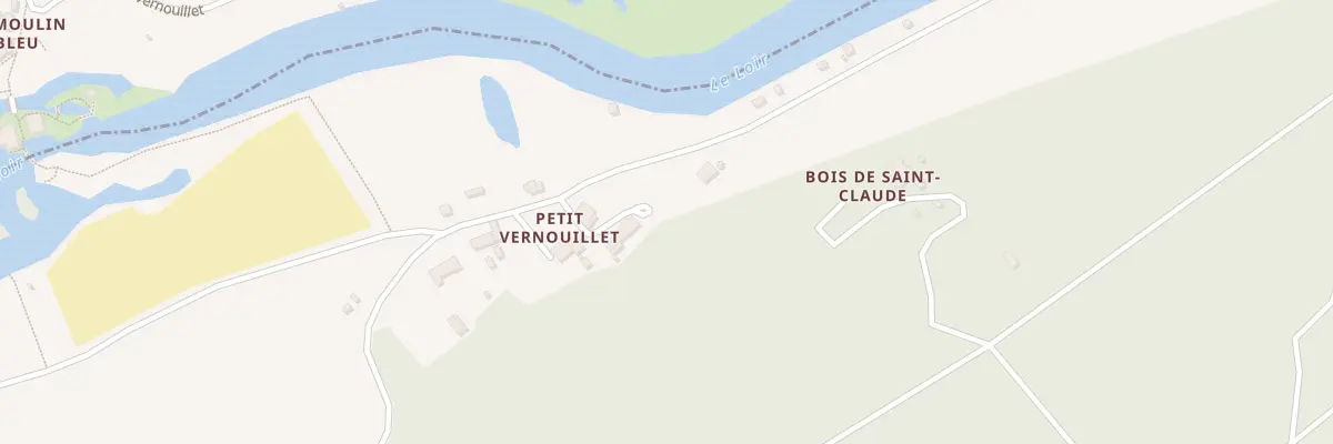 Plan du 5001 Petit Vernouillet à Brévainville