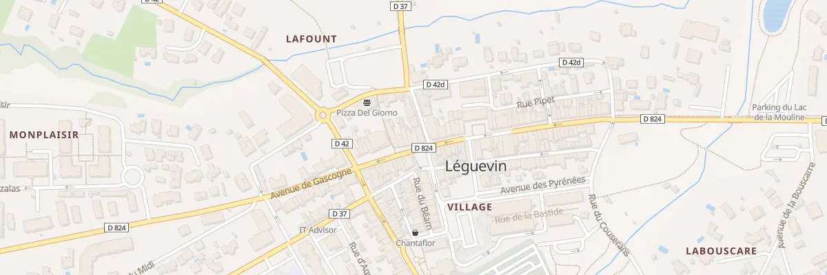 Plan du 66 Av de Gascogne à Léguevin