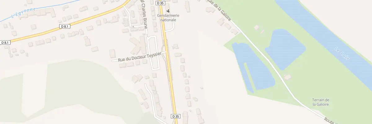 Plan du 29 Rue du Doc Teyssier à Cloyes-les-Trois-Rivières