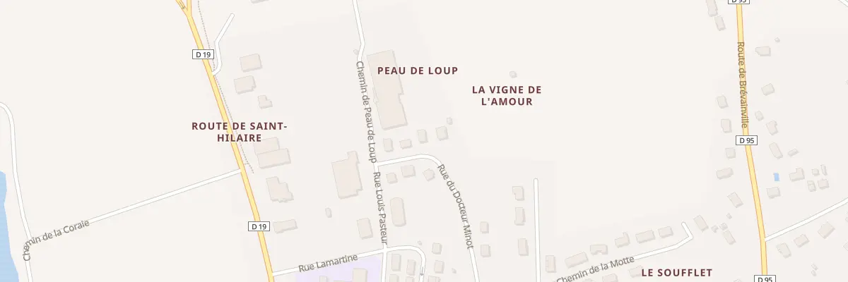 Plan du 561 Le Bois de la Guille à Morée