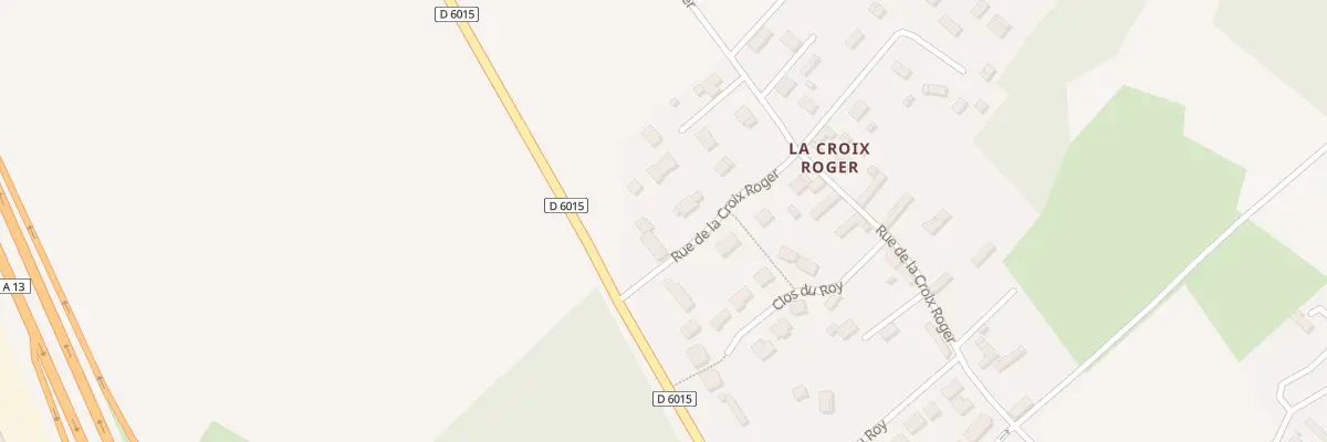 Plan du 66 Rue de la Croix Roger à Heudebouville