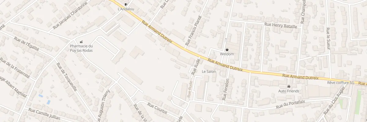 Plan du 209 Rue Armand Dutreix à Limoges