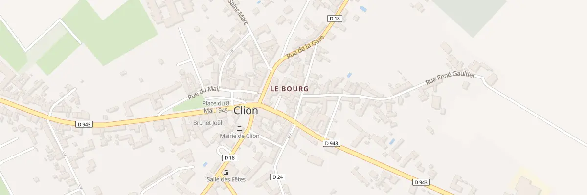 Plan du 5 Rue Bonnac à Clion