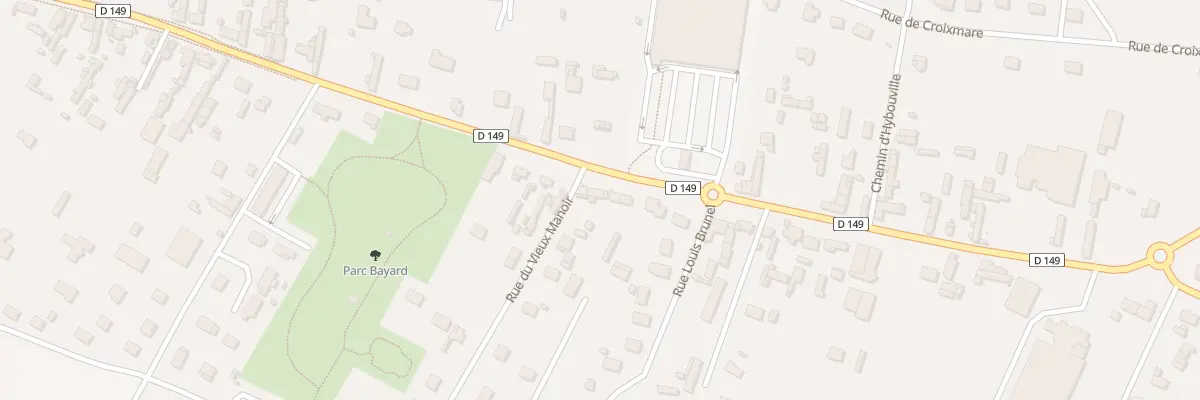 Plan du 890 Rue Robert Lefranc à Saint-Nicolas-d’Aliermont