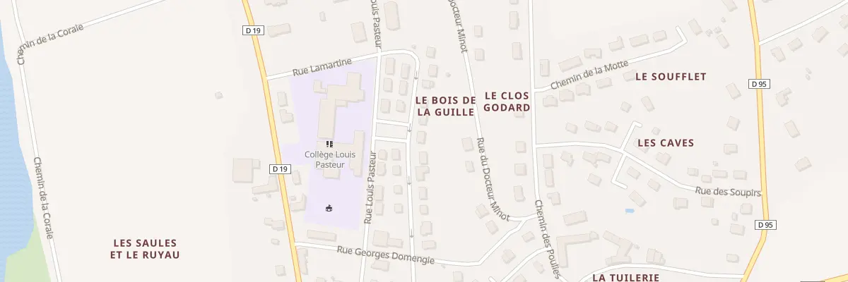 Plan du 81 Le Bois de la Guille à Morée