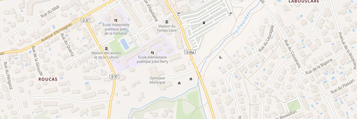 Plan du 6 Av de Clairefontaine à Léguevin
