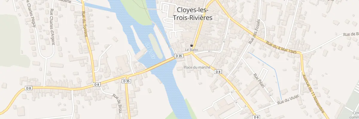 Plan du 5 Rue Victorien Isambert à Cloyes-les-Trois-Rivières
