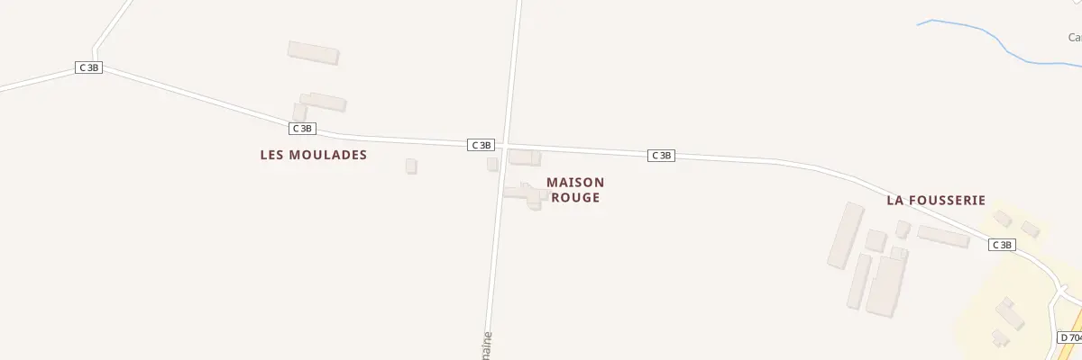 Plan du 5053 Maison Rouge à Saint-Maurice-les-Brousses