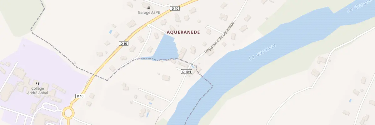 Plan du 16 Imp d’Aoueranede à Carbonne