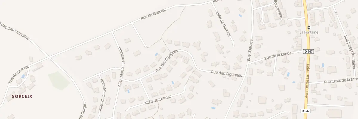 Plan du 11 Rue des Cigognes à Couzeix