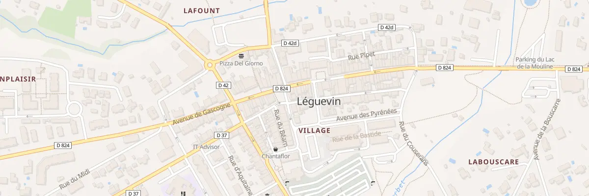 Plan du 1 Rue du Languedoc à Léguevin