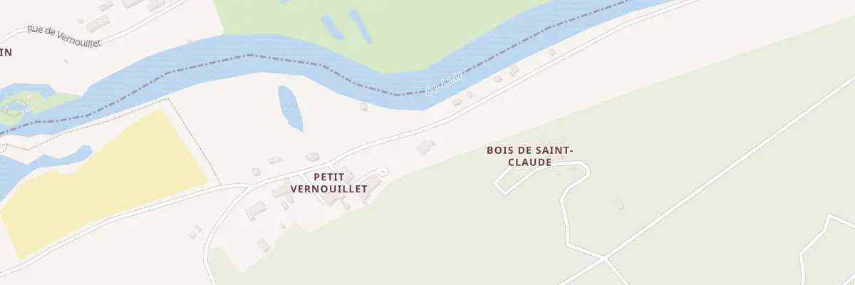 Plan du 3 Petit Vernouillet à Brévainville