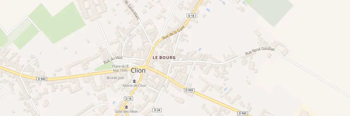 Plan du 4 Rue Bonnac à Clion
