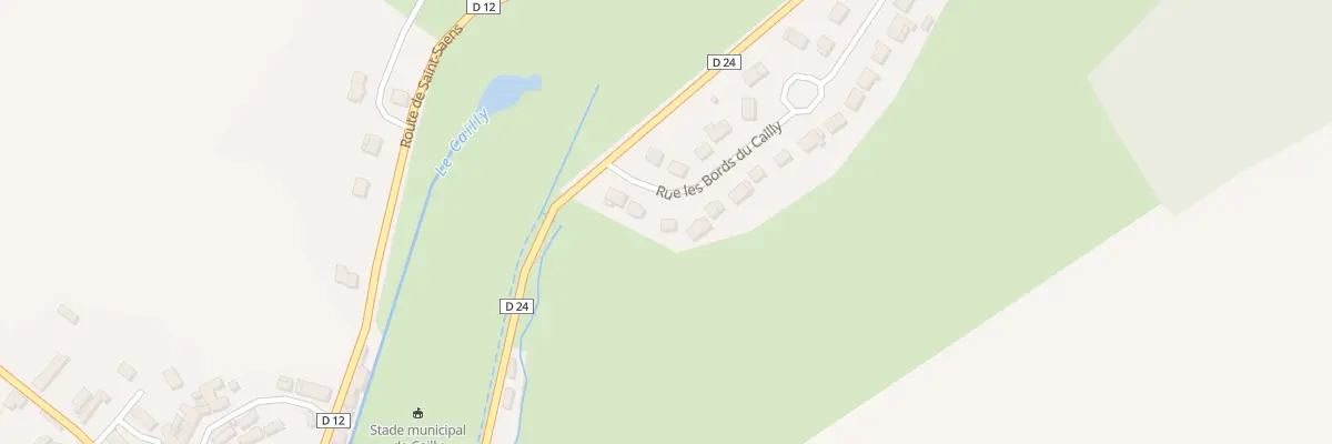 Plan du 3 Rue Les Bords du Cailly à Cailly