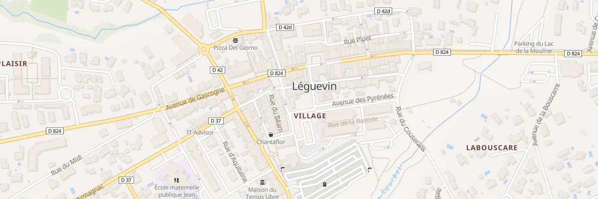 Plan du 4 Rue du Languedoc à Léguevin