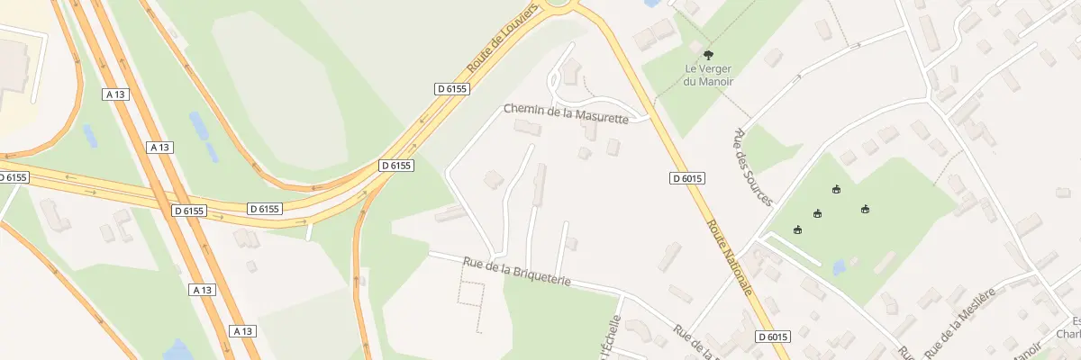 Plan du 16 Rue de la Briquetterie à Heudebouville