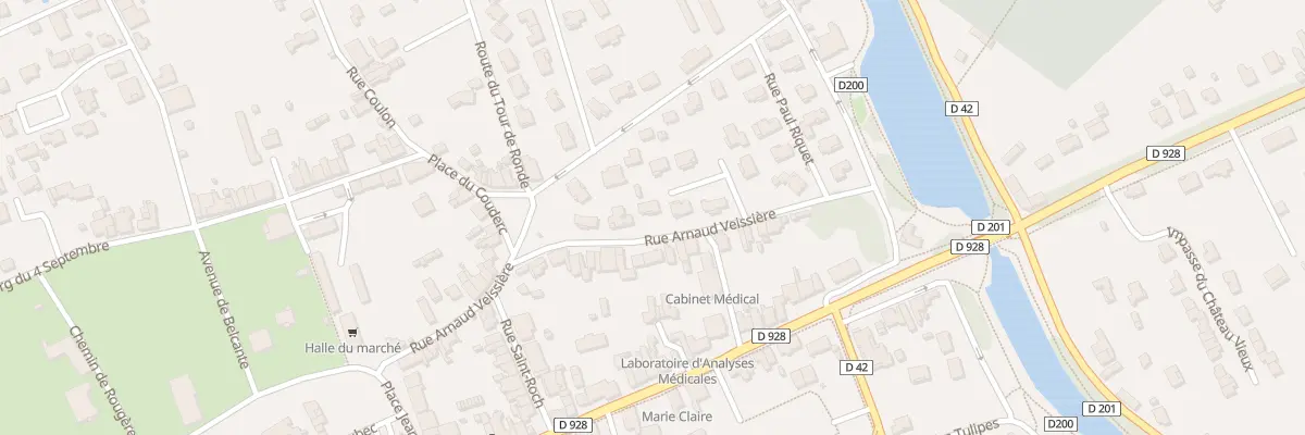 Plan du 25A Rue Arnaud Vaissieres à Montech