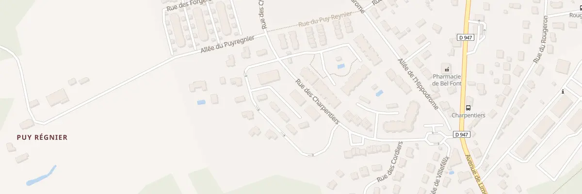 Plan du 12 Rue des Emailleurs à Ambazac