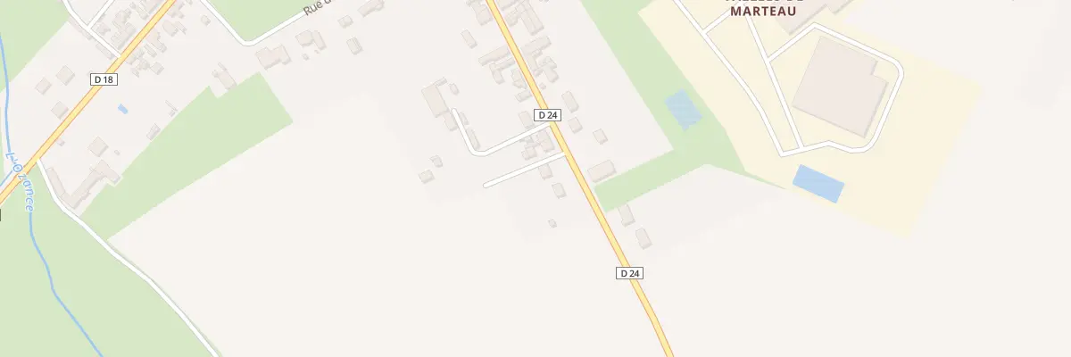 Plan du 38 Rue Limousine à Clion