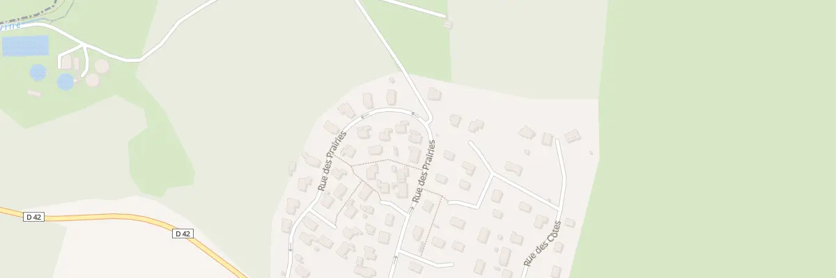 Plan du 314 Rue des Prairies à Montmain