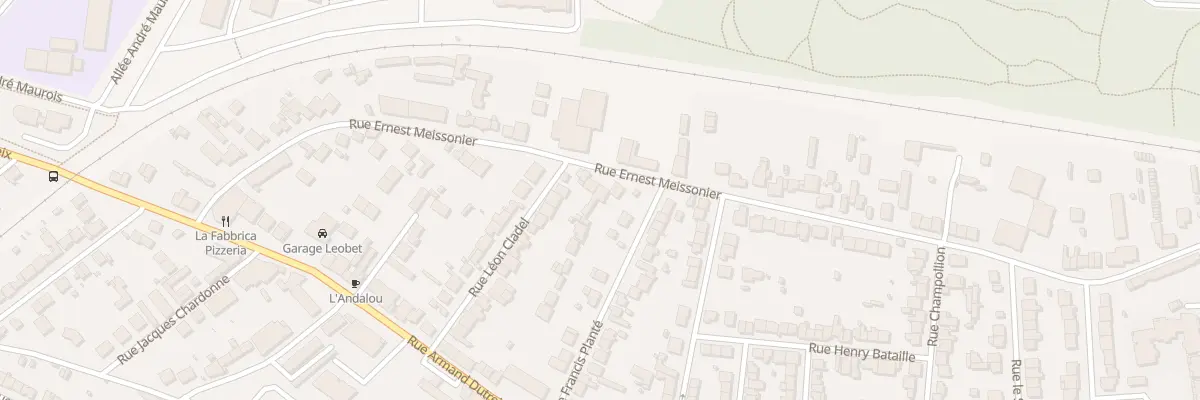 Plan du 97 Rue Meissonier à Limoges