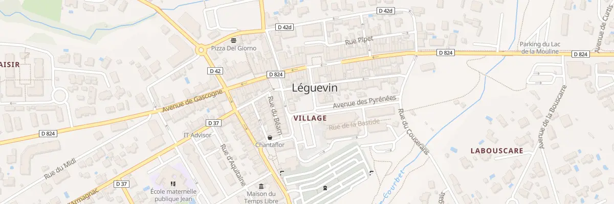 Plan du 8 Rue du Languedoc à Léguevin