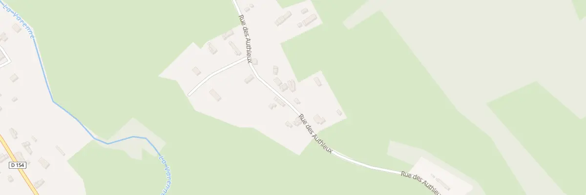 Plan du 5134 Les Authieux à Bellencombre