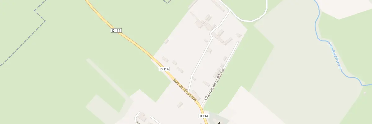 Plan du 209 Rue de l’Eolienne à Freulleville