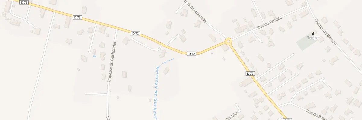 Plan du 539 Rte de Labastide du Temple à Meauzac