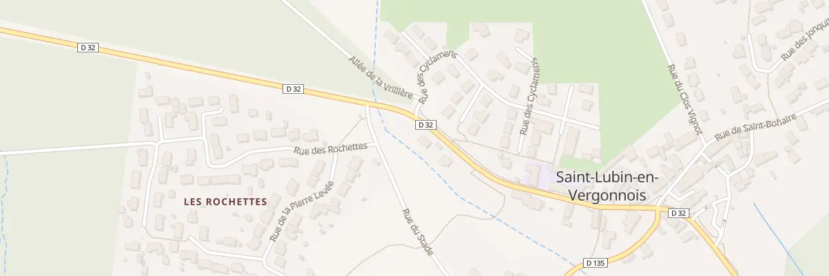 Plan du 21 Rue des Ecoles à Saint-Lubin-en-Vergonnois