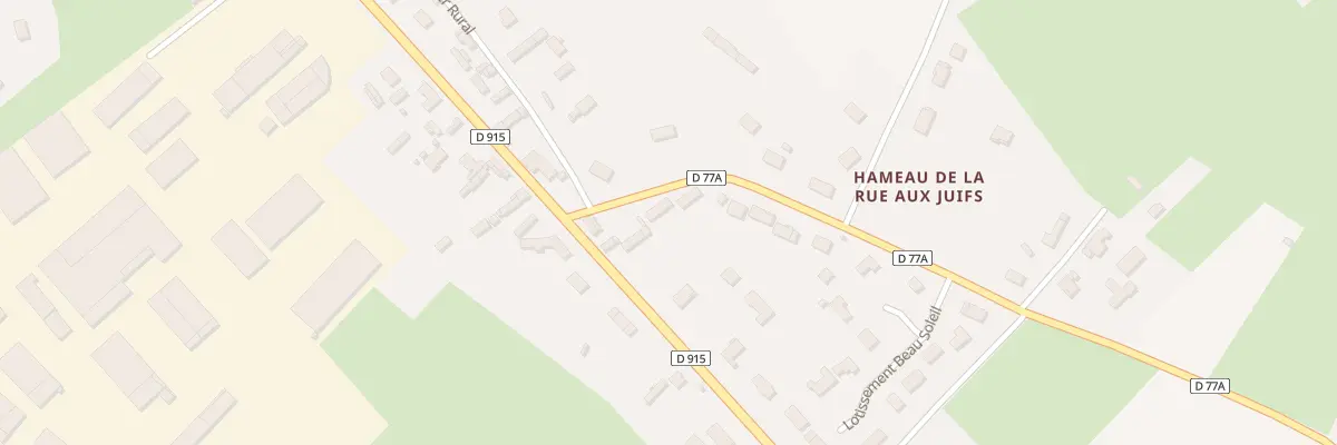 Plan du 100 Rue des Antipodes aux Grandes-Ventes