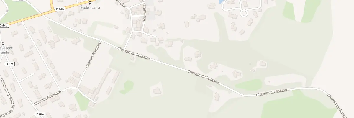 Plan du 421 Che du Solitaire à Larra