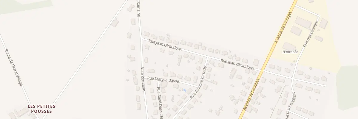 Plan du 13 Rue Jean Giraudoux à Saint-Maurice-les-Brousses