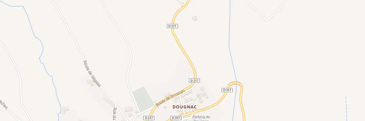 Plan du 221 Rte de Boussan à Soulan