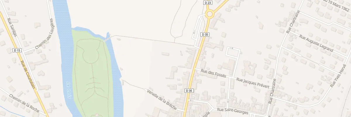 Plan du 31 Rue de Châteaudun à Cloyes-les-Trois-Rivières