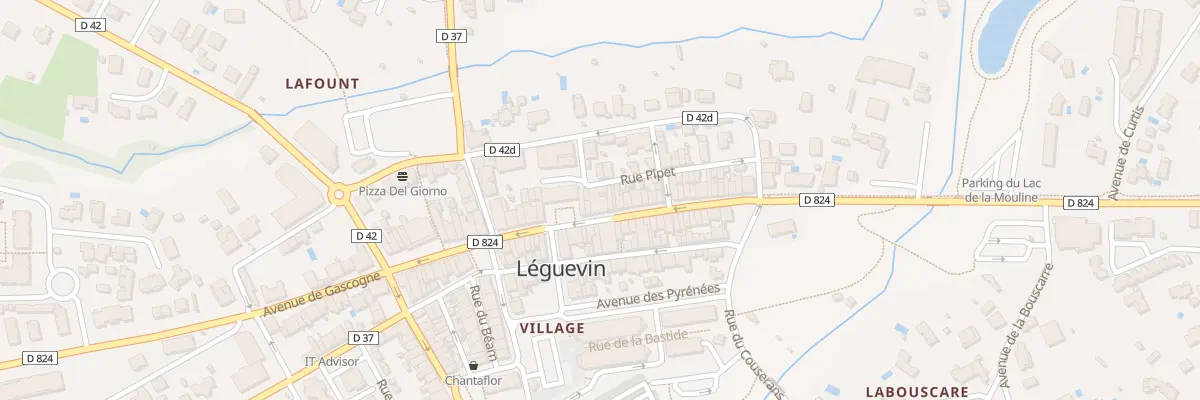 Plan du 37 Rue Pipet à Léguevin