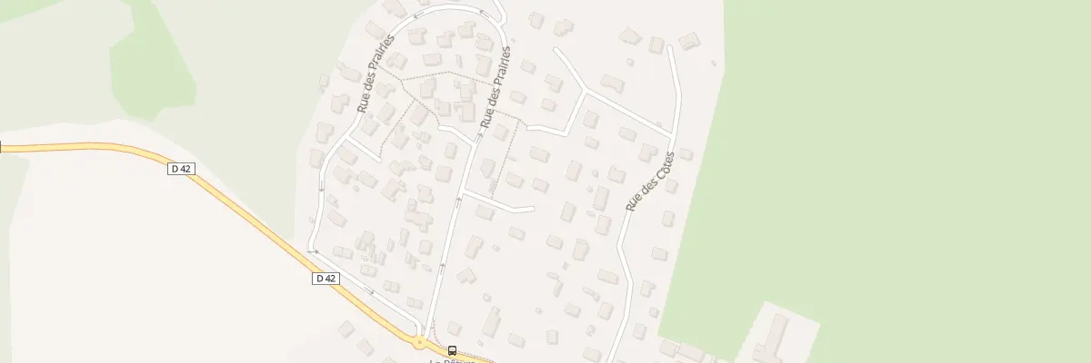 Plan du 429 Rue des Prairies à Montmain
