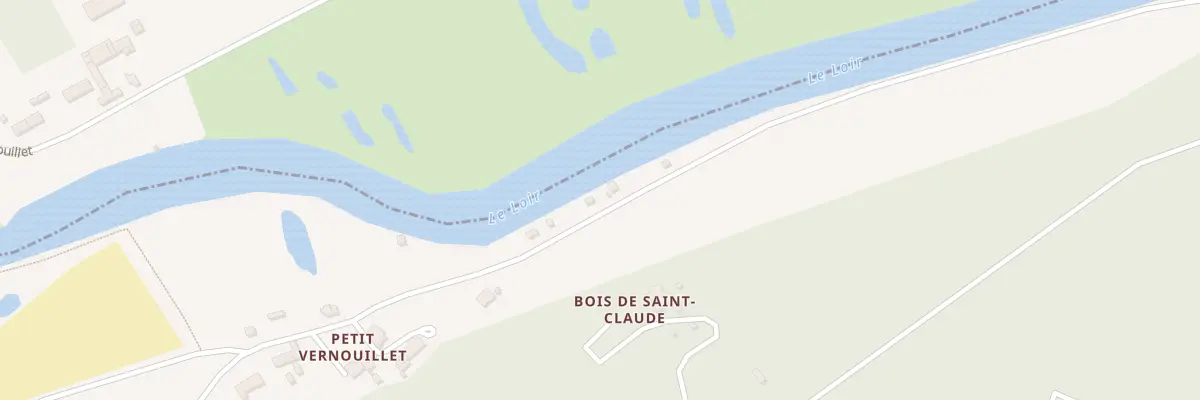 Plan du 8 Petit Vernouillet à Brévainville