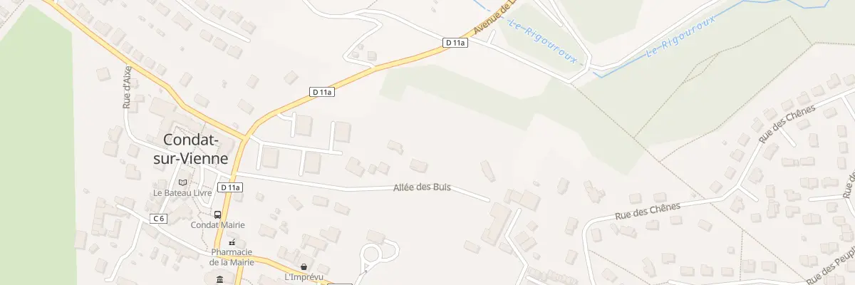 Plan du 5001 All des Buis à Condat-sur-Vienne