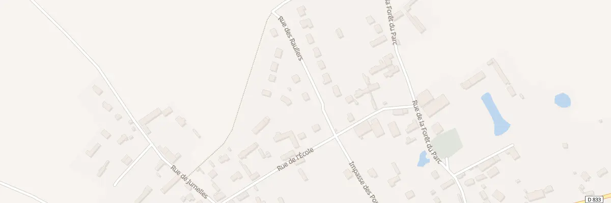 Plan du 14 Rue des Rouliers aux Authieux