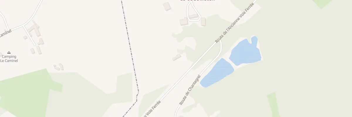 Plan du 2158 Rte de l’Ancienne Voie Ferrée à Proissans