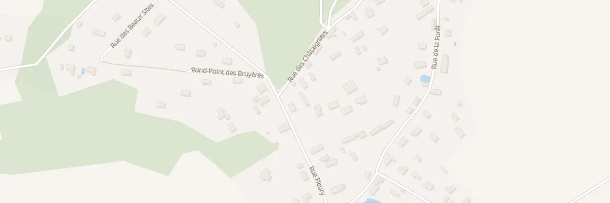 Plan du 1 Rue des Chataigniers à Reuilly