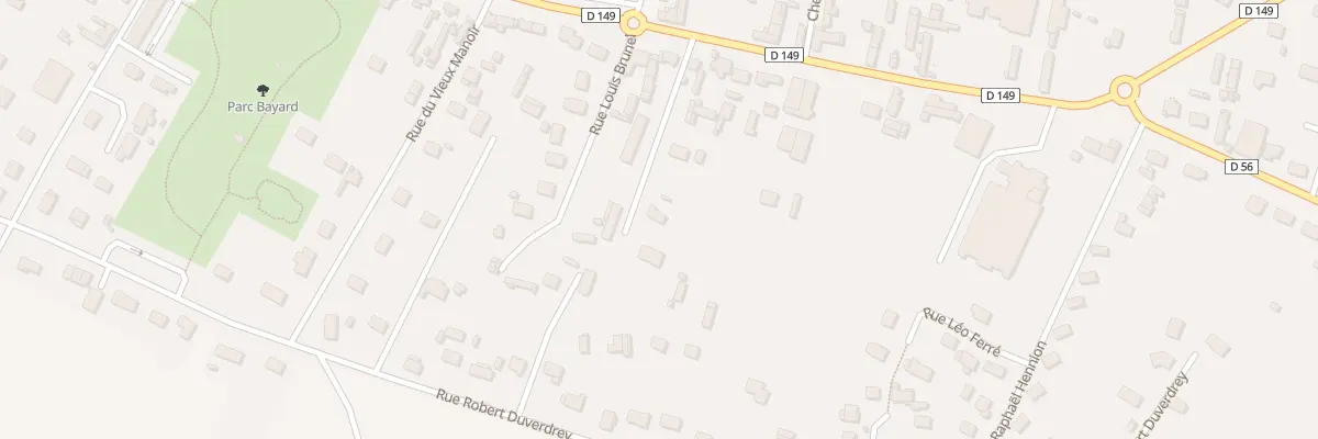 Plan du 1020 Rue Robert Lefranc à Saint-Nicolas-d’Aliermont