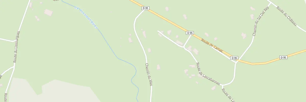 Plan du 6475F Lascabanes à Carnac-Rouffiac