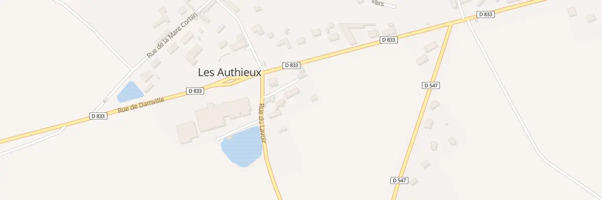 Plan du 5 Imp du Buart aux Authieux