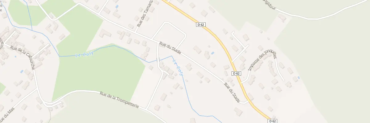 Plan du 16 Rue du Stade à Condat-sur-Vézère