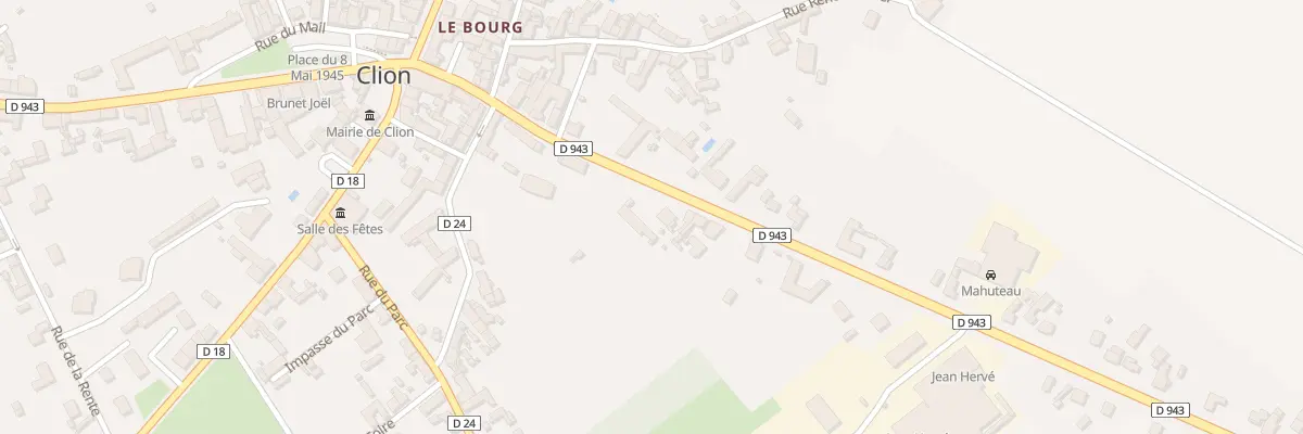 Plan du 12 Rue de la République à Clion