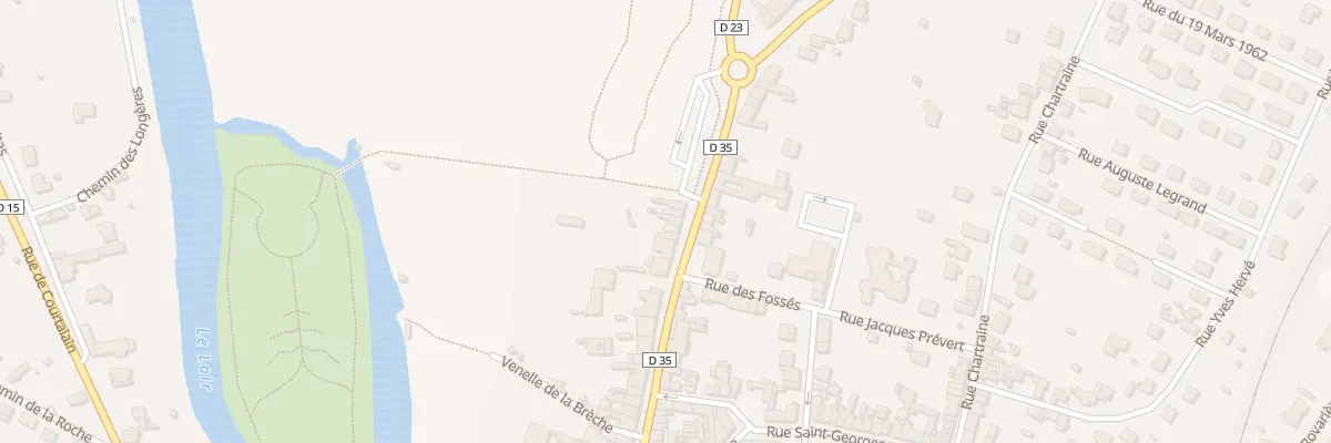 Plan du 37 Rue de Châteaudun à Cloyes-les-Trois-Rivières