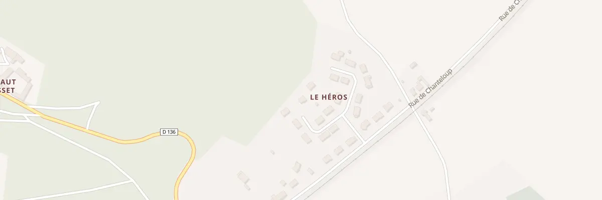Plan du 14 Lot les Héros à Saint-Jean-Froidmentel